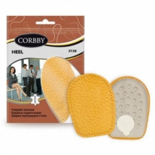 Подпяточники Corbby - Линия Элегант - Heel for lady под пятки применяются при болезнях пятки и коленного сустава, женские - арт.corb1401c упаковка 5 шт